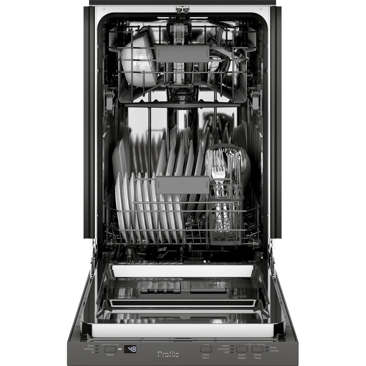 Profile 18 in. Top Control ADA Dishwasher in Stainless Steel with Stainless Steel Tub and 47 dBA