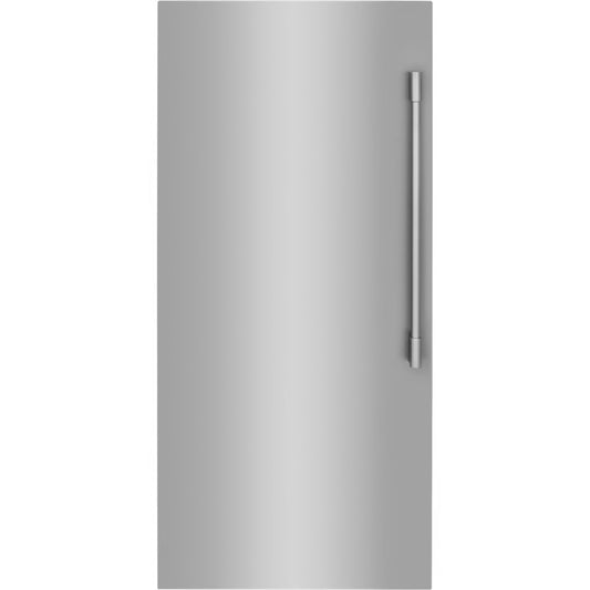 19 CF All Freezer Twin w/ Grey Interior - Smudge Proof Stainless Steel