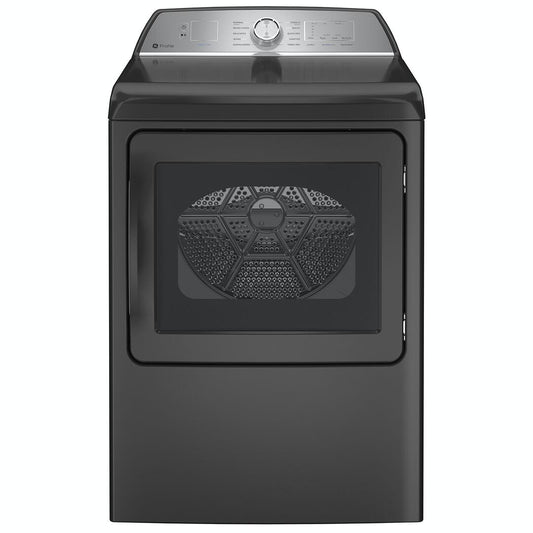 Profile 7.4 cu. ft. Smart Electric Dryer in Diamond Gray with Sanitize Cycle and Sensor Dry, ENERGY STAR