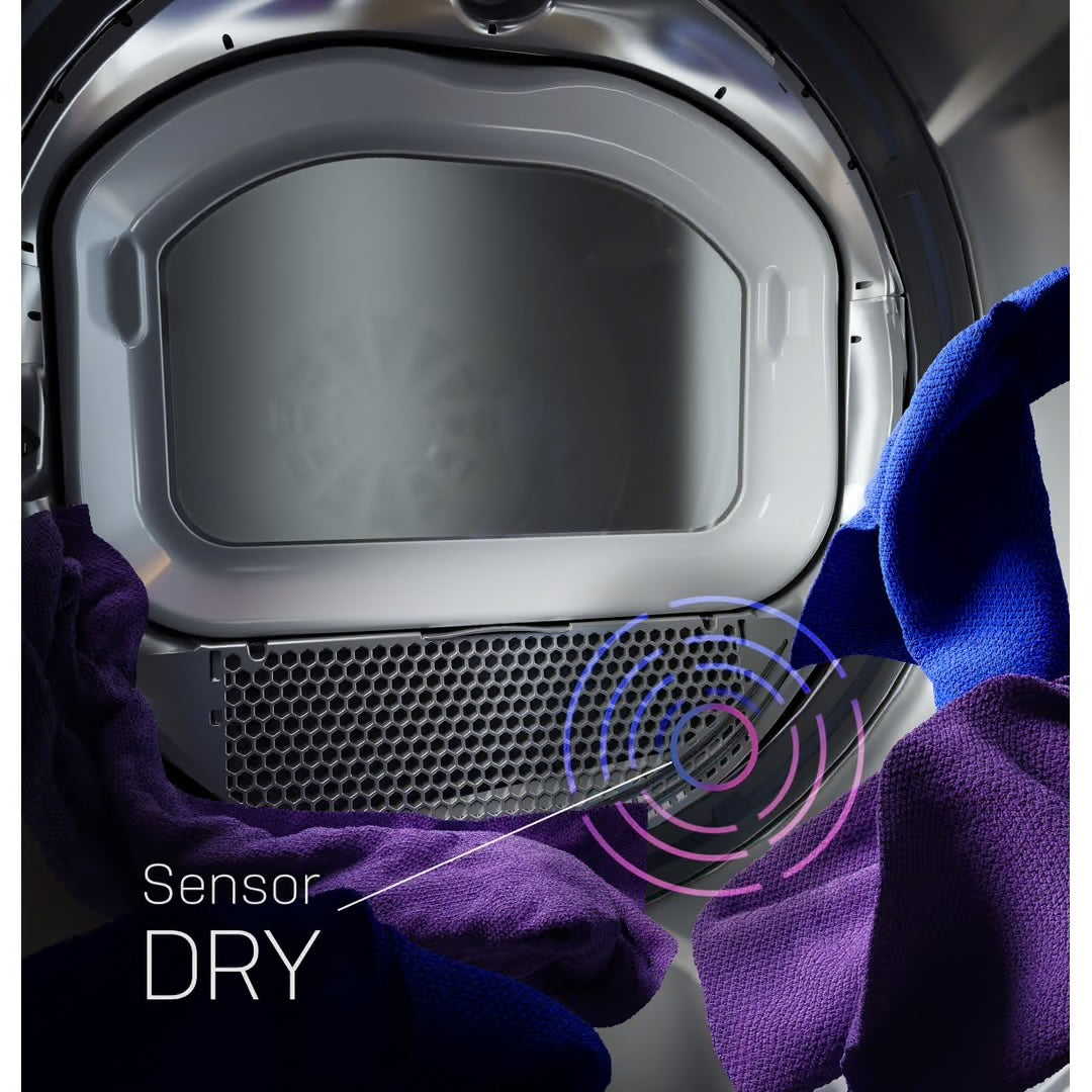 Profile 7.4 cu. ft. Smart Electric Dryer in White with Sanitize Cycle and Sensor Dry, ENERGY STAR
