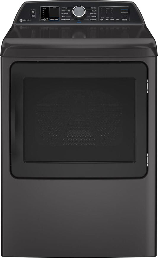 Profile 7.4 cu. ft. Smart Electric Dryer in Diamond Gray with Steam, Sanitize Cycle and Sensor Dry, ENERGY STAR