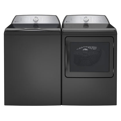 Lavadora inteligente de carga superior de alta eficiencia Profile de 5.0 pies cúbicos en gris diamante con tecnología Microban, ENERGY STAR