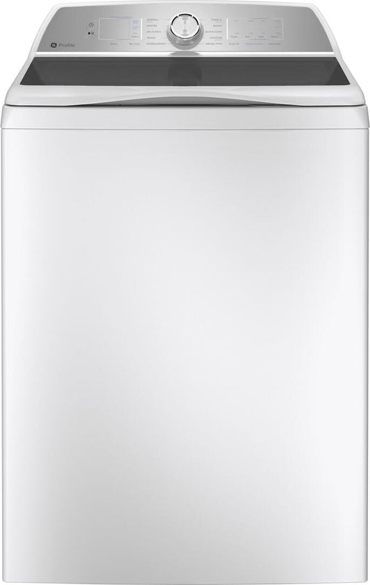 Profile 5.0 cu. ft. High-Efficiency Smart Top Load Washer in White with Microban Technology, ENERGY STAR