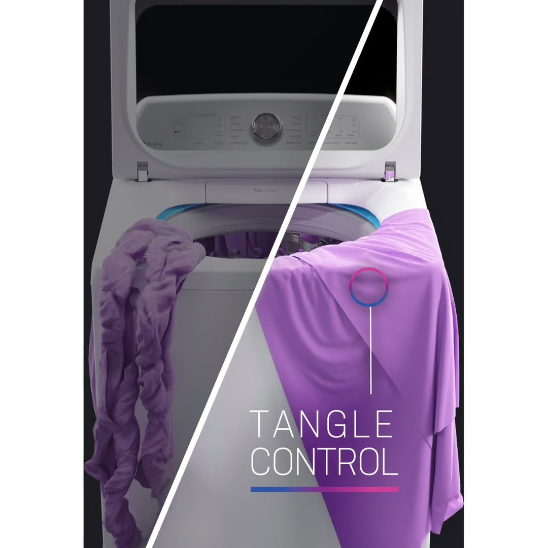 Profile 4.9 cu. ft. High-Efficiency Smart Top Load Washer in Diamond Gray with Microban Technology, ENERGY STAR