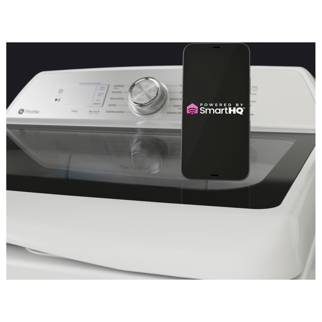 Profile 4.9 cu. ft. High-Efficiency Smart Top Load Washer in Diamond Gray with Microban Technology, ENERGY STAR