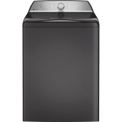 Lavadora inteligente de carga superior de alta eficiencia Profile de 4.9 pies cúbicos en gris diamante con tecnología Microban, ENERGY STAR