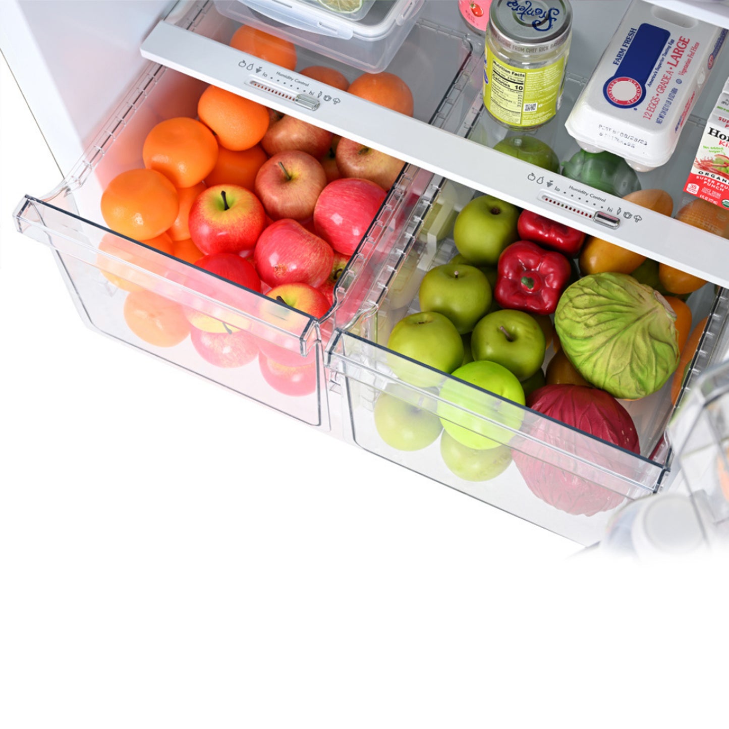 20.5 cu. ft. Top Freezer Refrigerator Black
