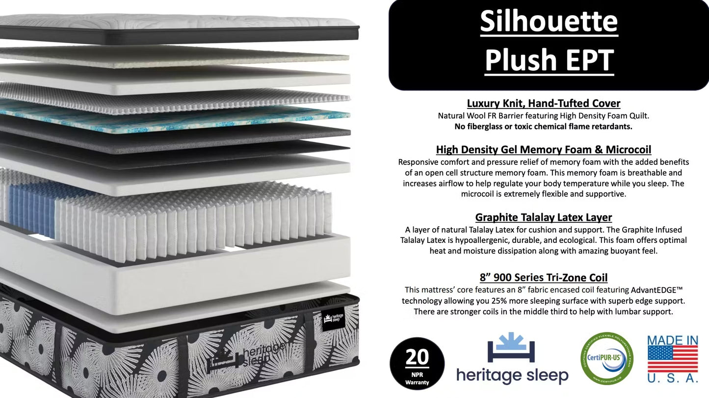 Heritage Sleep - Silhouette Collection - Plush