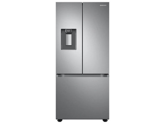 22 cu. ft. 3-Door French Door Smart Refrigerator with Water Dispenser in Fingerprint Resistant Stainless Steel
