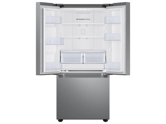 22 cu. ft. 3-Door French Door Smart Refrigerator with Water Dispenser in Fingerprint Resistant Stainless Steel