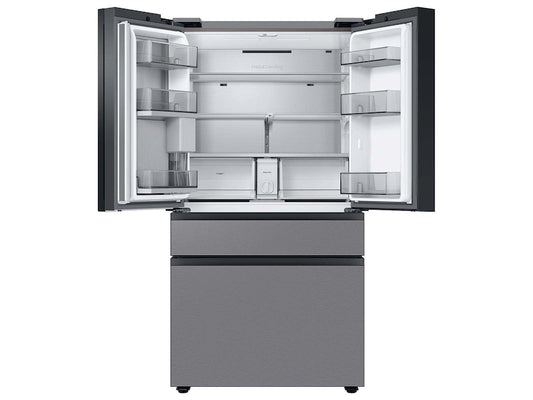 Bespoke 23 cu. ft. 4-Door French Door Smart Refrigerator with Beverage Center in Stainless Steel, Counter Depth