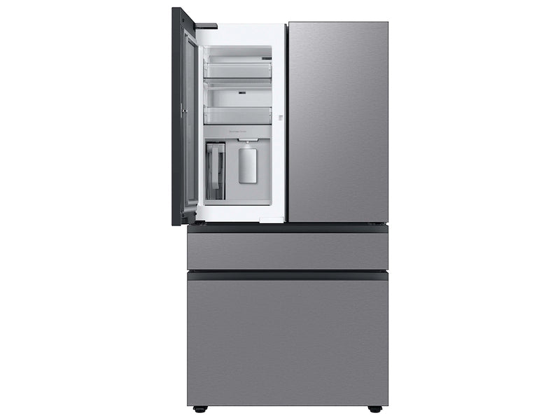 Bespoke 23 cu. ft. 4-Door French Door Smart Refrigerator with Beverage Center in Stainless Steel, Counter Depth