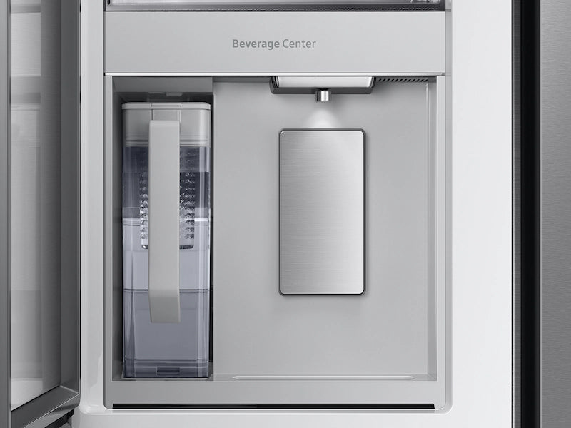 Bespoke 23 cu. ft. 4-Door French Door Smart Refrigerator with Beverage Center in Stainless Steel, Counter Depth