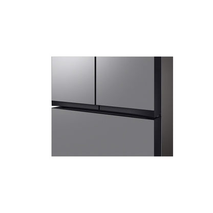 Bespoke 24 cu. ft. 3-Door French Door Smart Refrigerator with Autofill Water Pitcher in Stainless Steel, Counter Depth