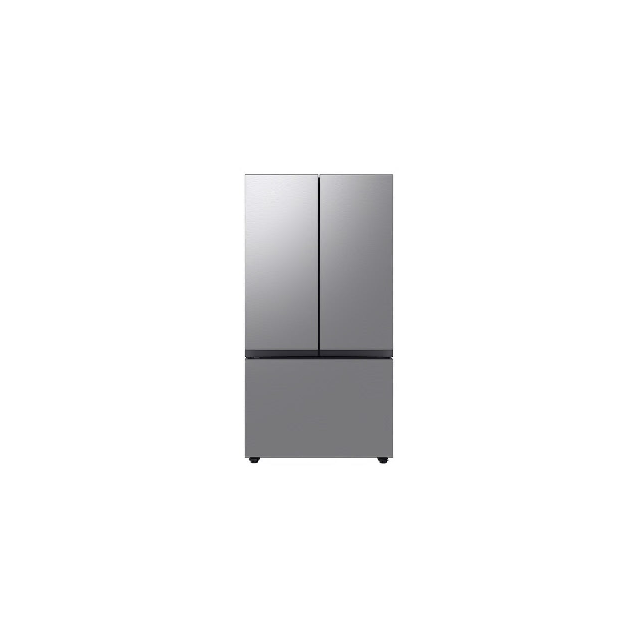 Bespoke 24 cu. ft. 3-Door French Door Smart Refrigerator with Autofill Water Pitcher in Stainless Steel, Counter Depth