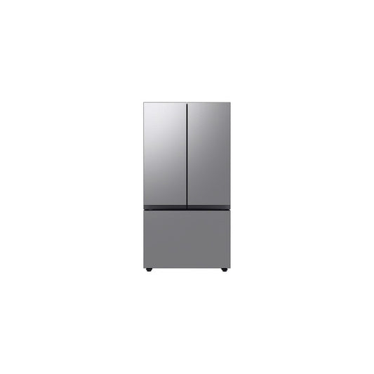 Bespoke 24 cu. ft. 3-Door French Door Smart Refrigerator with Autofill Water Pitcher in Stainless Steel, Counter Depth