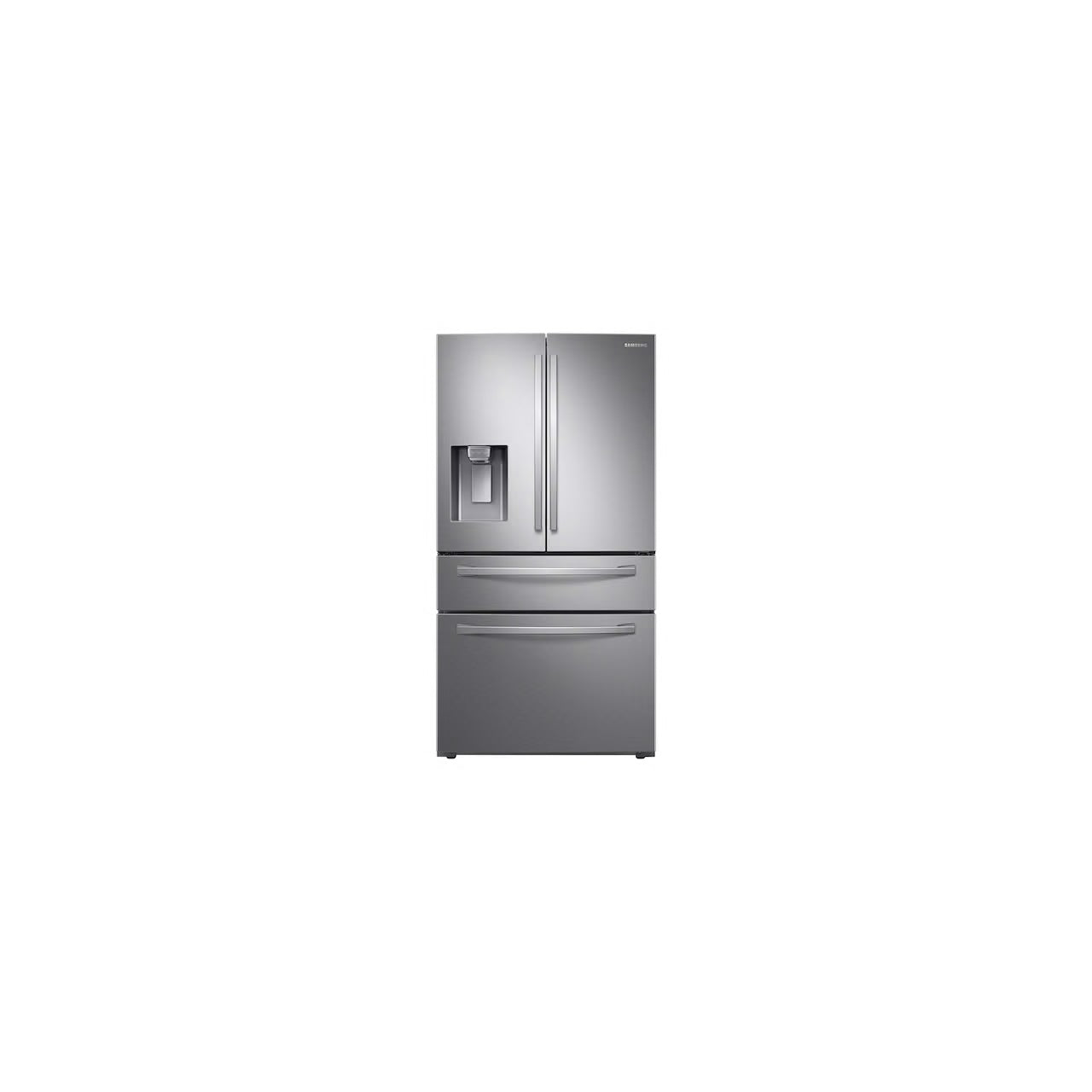 28 cu. ft. Food Showcase 4-Door French Door Refrigerator in Stainless Steel