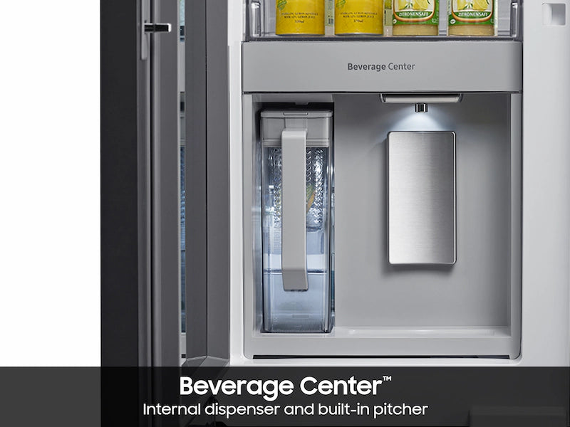 Bespoke 4-Door Flex with Beverage Center in Fingerprint Resistant Stainless Steel
