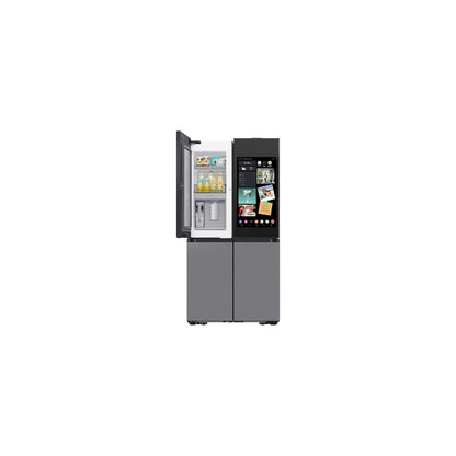Flex de 4 puertas a medida con Family Hub+ en panel Family Hub color carbón, acero inoxidable
