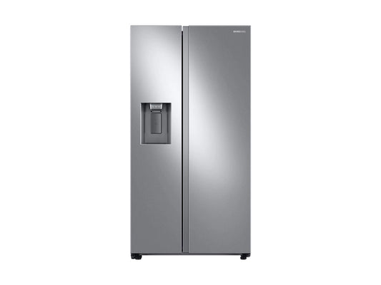 36 in. 27.4 cu. ft. Side by Side Refrigerator in Fingerprint-Resistant Stainless Steel, Standard Depth