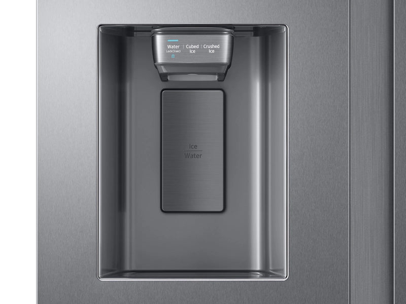 36 in. 27.4 cu. ft. Side by Side Refrigerator in Fingerprint-Resistant Stainless Steel, Standard Depth
