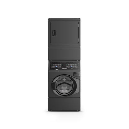 Lavadora y secadora eléctrica apiladas SF7 con Pet Plus™ | Desinfectante | Ciclos rápidos | Garantía de 5 años 