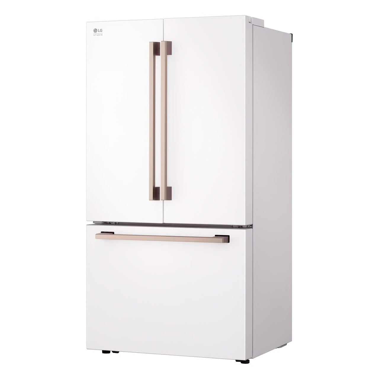 STUDIO 27 cu. ft. SMART Counter Depth, 3-Door, French Door Refrigerator with Water Dispenser and Ice