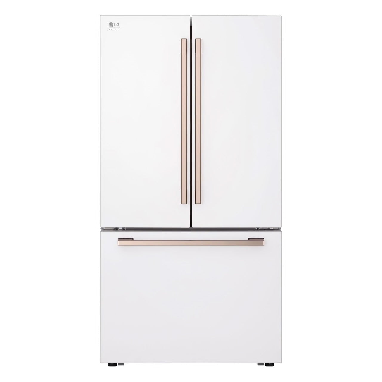 STUDIO 27 cu. ft. SMART Counter Depth, 3-Door, French Door Refrigerator with Water Dispenser and Ice