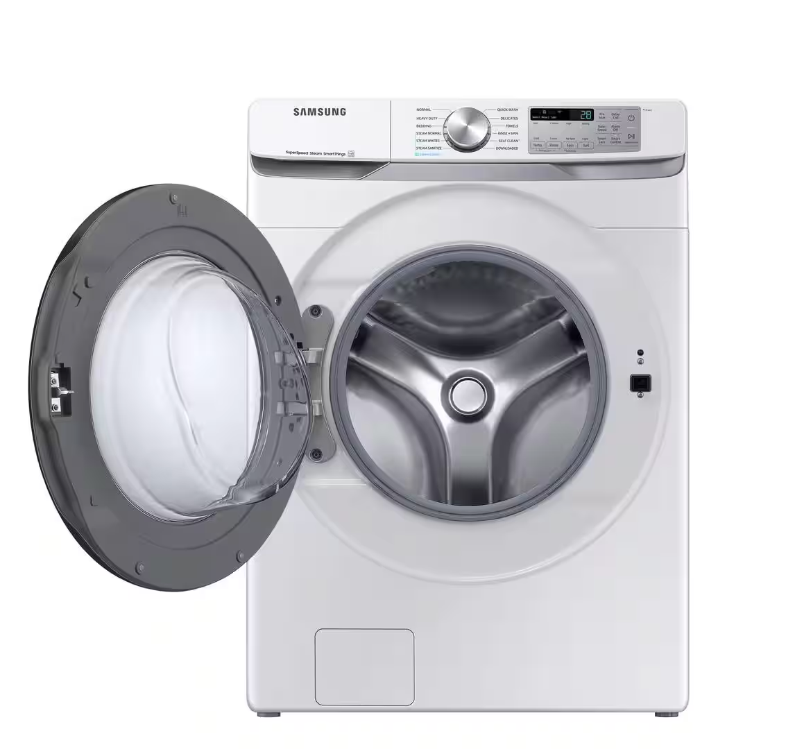 4.5 cu. ft. Smart High-Efficiency Front Load Washer with Super Speed in White