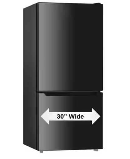 30 in. 18.7 Cu. Ft. Bottom Freezer Refrigerator