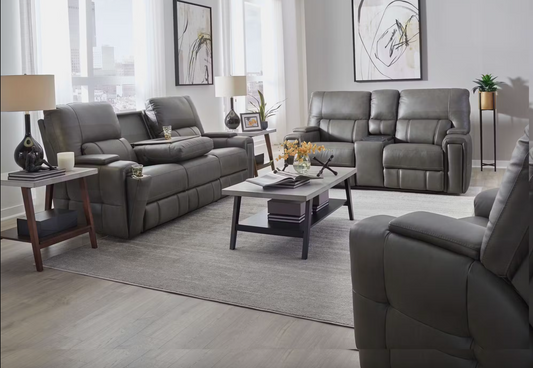 Revive Hudson Power Loveseat w/Cooling Unit & Bluetooth Speakers