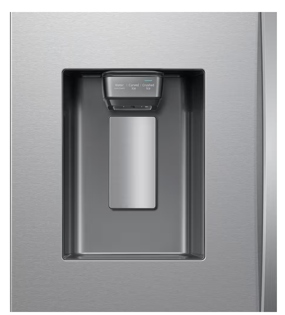 30 cu. ft. Mega Capacity 3-Door French Door Refrigerator with Family Hub in stainless steel