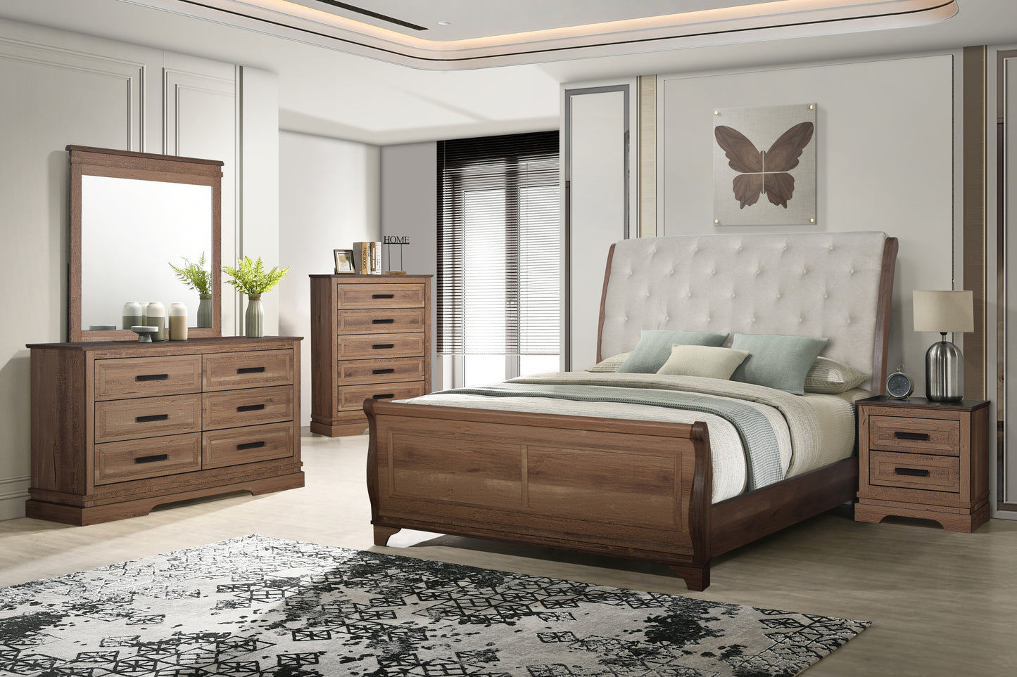 Coventry Hall 3 PC Bedroom Group