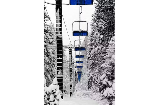 Temp Glass W/ Foil - Ski Lift
