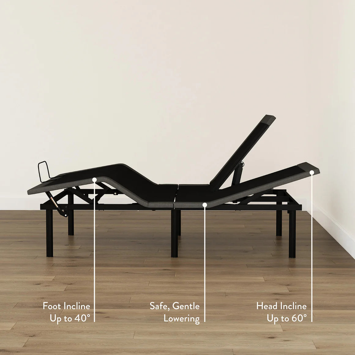 Split Head Adjustable Base