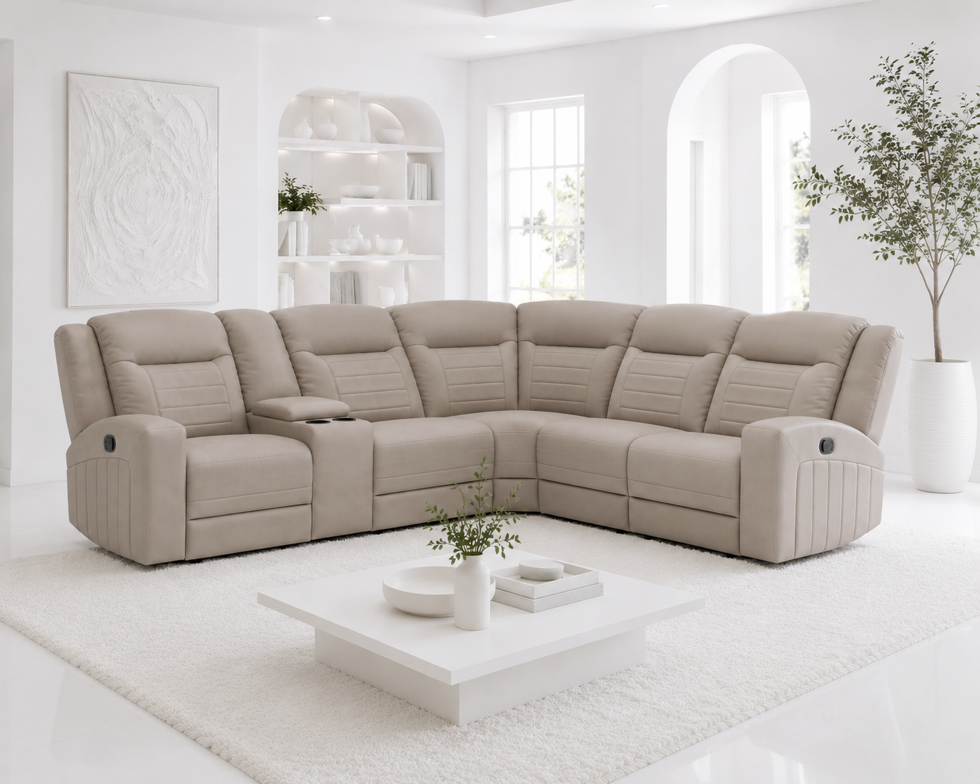 Tahoe Double Power Reclining Sectional