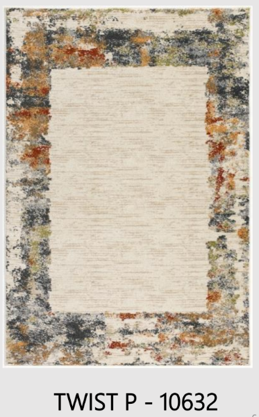 Twist Multicolor Area Rug