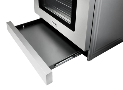 36-in 6 burners 6-cu ft Air Fry Convection Oven Freestanding Natural Gas Range (Stainless steel)