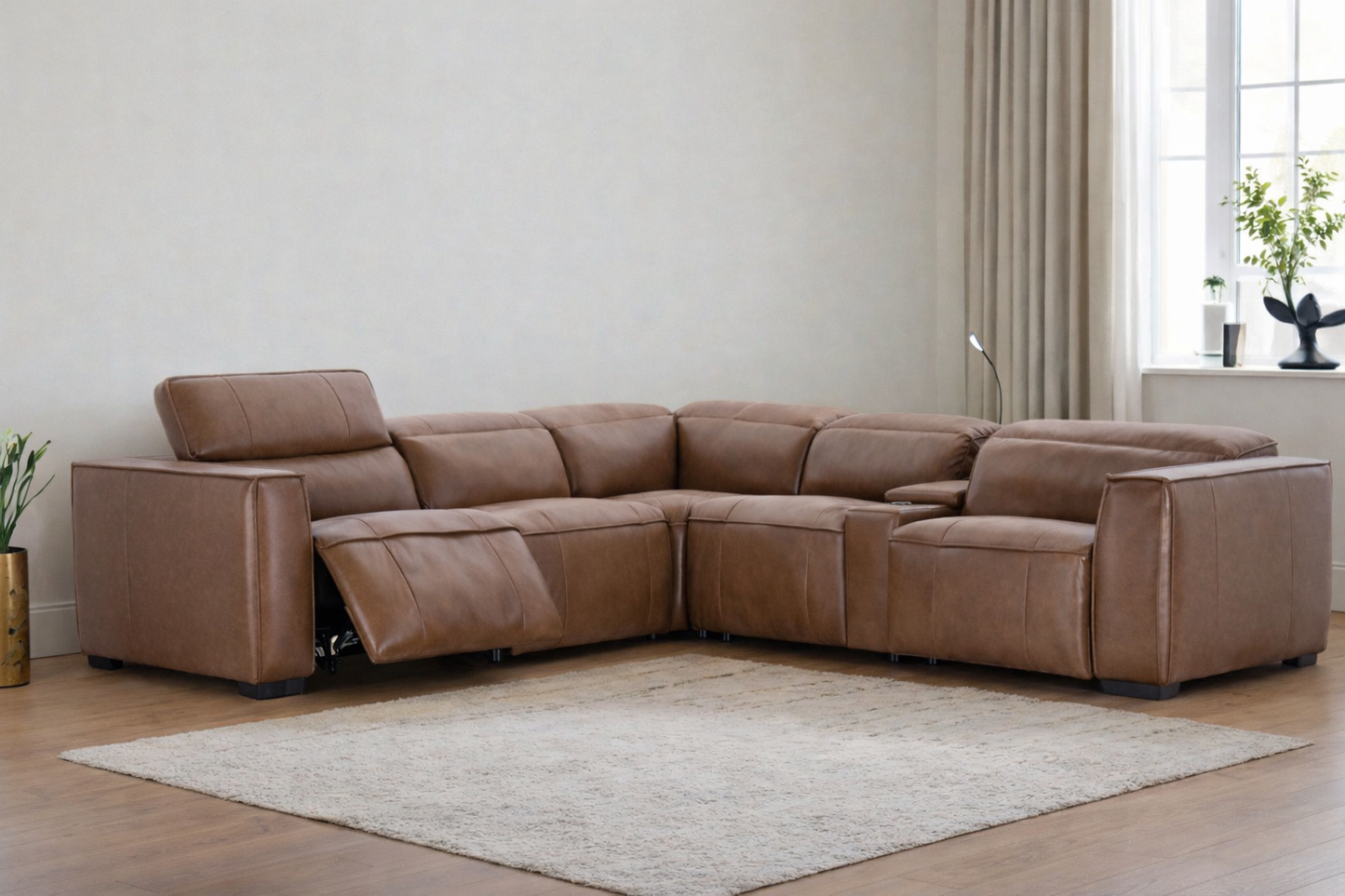 Tahoe 6 PC Double Power Reclining Sectional
