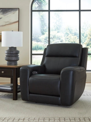 5Z-Comfort Dual Power Leather Recliner