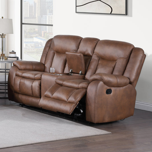 Morello Reclining Console Loveseat