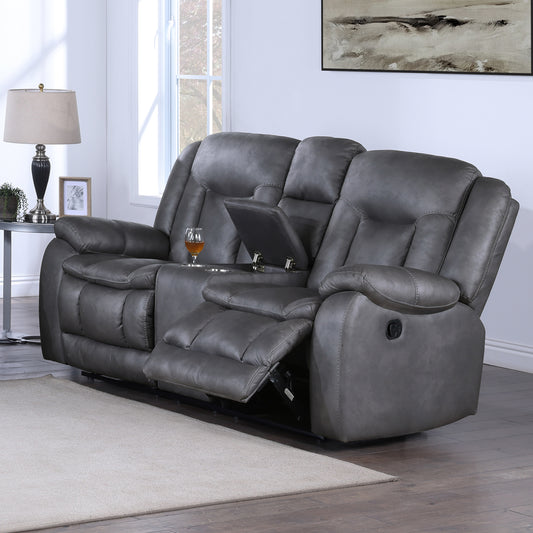 Morello Reclining Console Loveseat