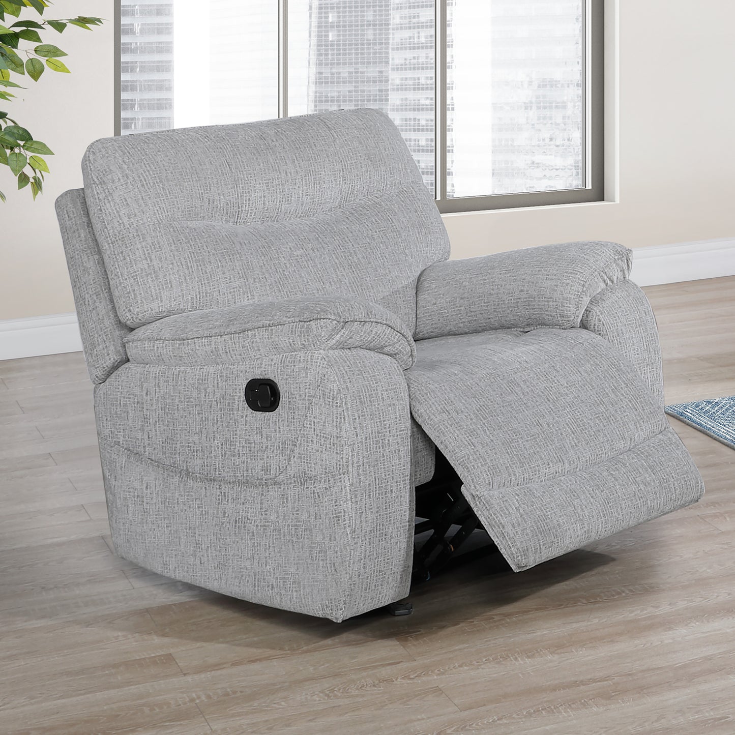 Chablis Glider Recliner w/Heat & Massage