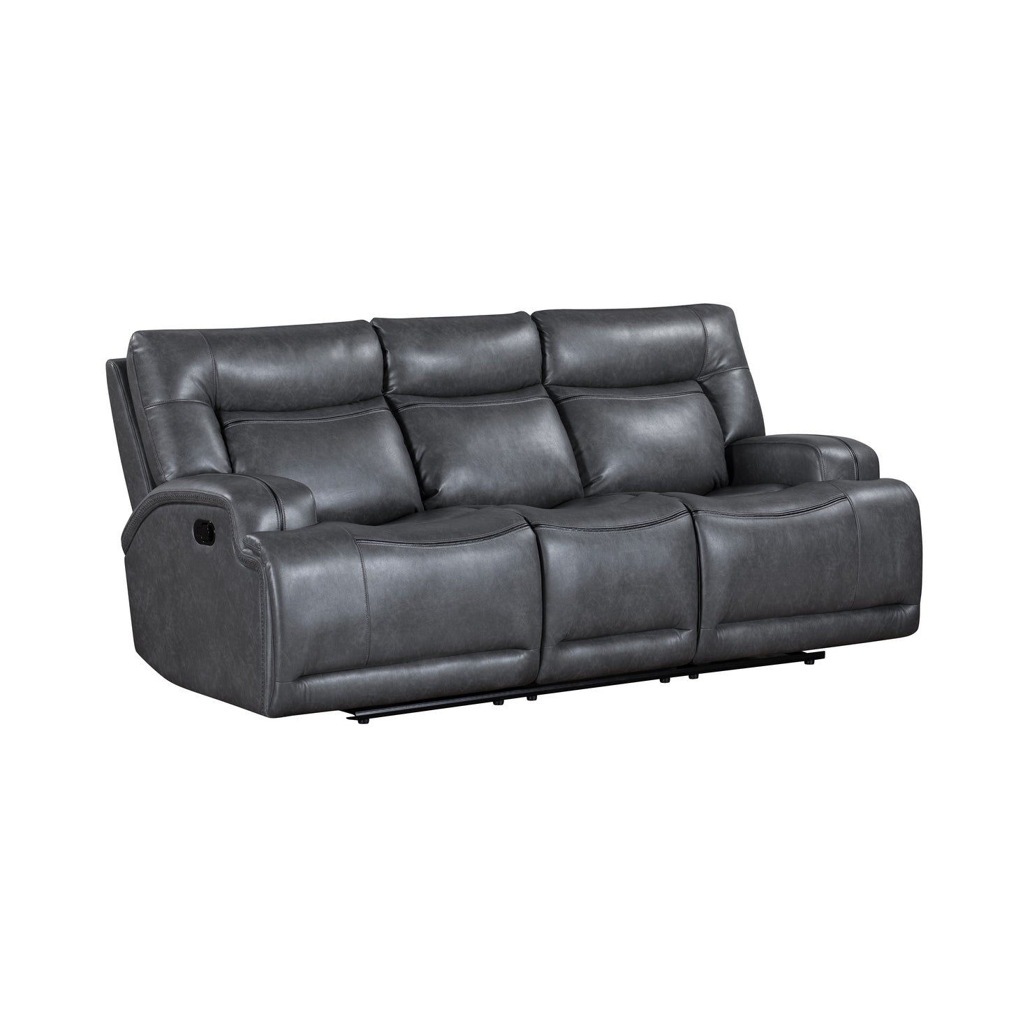 Titan Gray Reclining Sofa