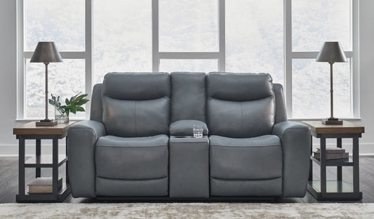 Mindanao Power Reclining Console Loveseat