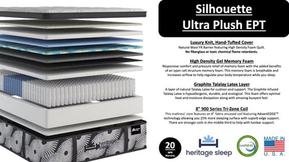 Heritage Sleep - Colección Silhouette - Ultra Plush 