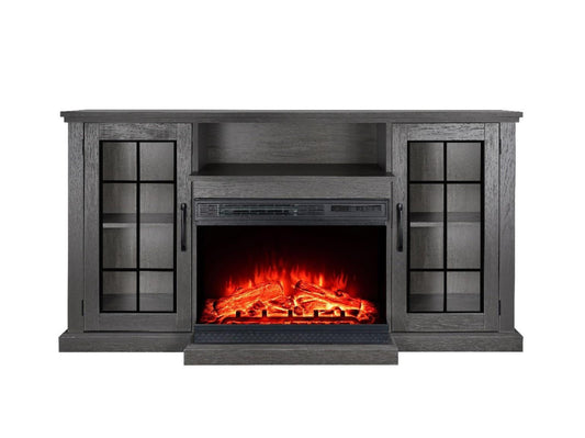 Vitara 59" TV Stand w/Fireplace