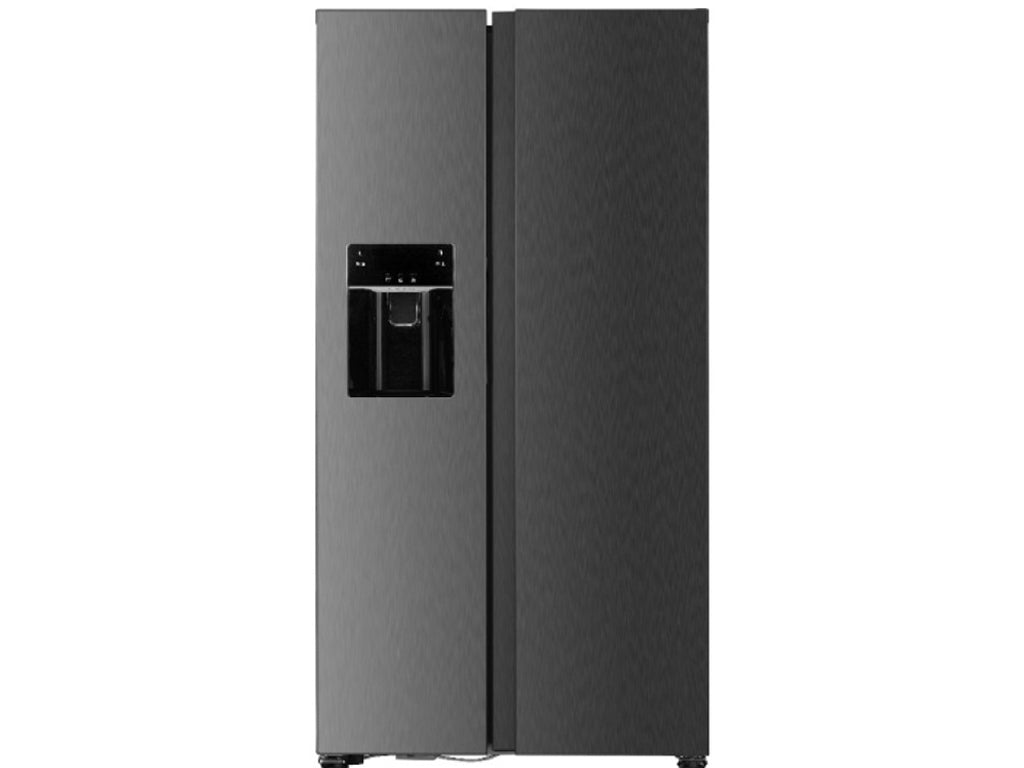 18.1 Cu Ft Side-by-Side Refrigerator, Black