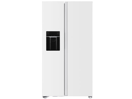 18.1 Cu Ft Side-by-Side Refrigerator, White