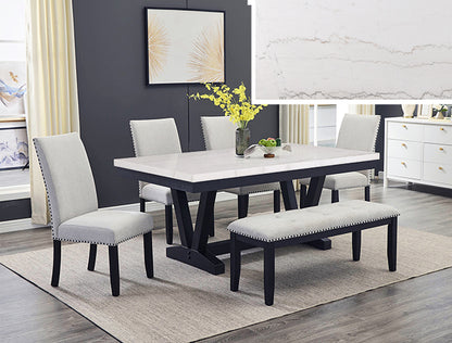Varley Marble Dining Group